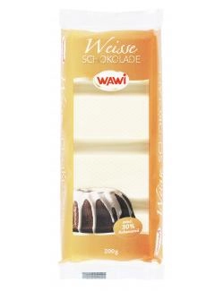 Wawi Kuvertüre weiße Schokolade