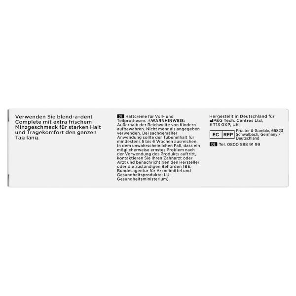 blend-a-dent Complete starker Halt Haftcreme Extra Frisch