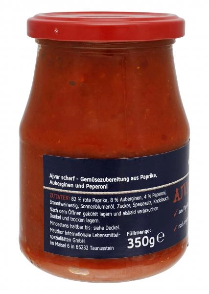 Küstengold Ajvar scharf