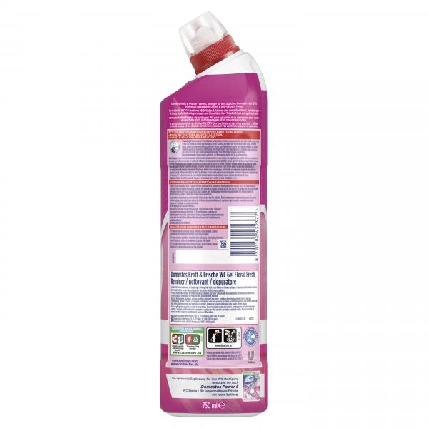 Domestos Kraft & Frische WC-Gel Floral Fresh