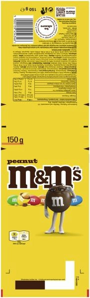 M&M's Peanut Standbeutel