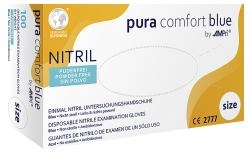 Nitril Einmal-Handschuhe blau Gr. L