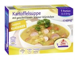 LeRo Food Kartoffelsuppe mit Wiener Würstchen