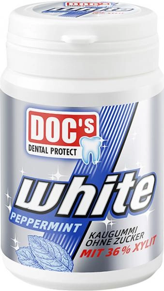 Doc's White Peppermint Kaugummi