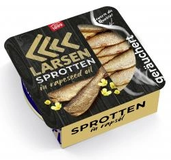Larsen Sprotten in Rapsöl geräuchert