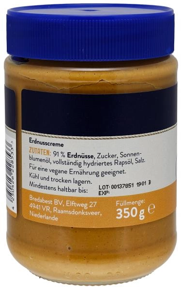Küstengold Erdnusscreme Creamy