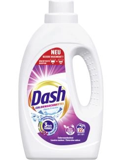 Dash Colorwaschmittel flüssig Alpen Frische