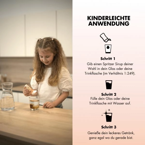 Fyl zuckerfreier Sirup Eistee Pfirsich Geschmack