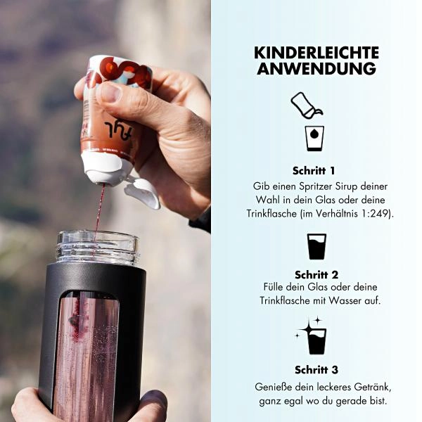 Fyl zuckerfreier Sirup Cola Geschmack