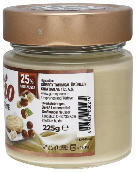 Gürsoy nutio Bueno Creme