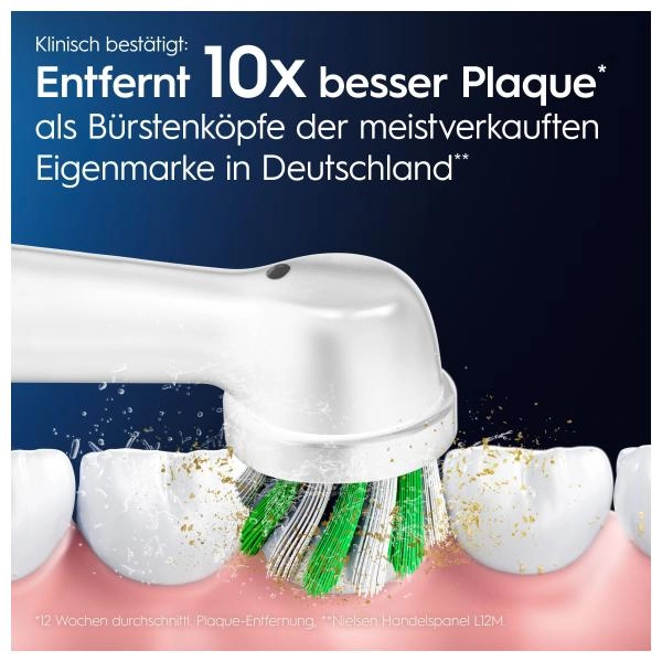 Oral-B Aufsteckbürsten Pro CrossAction 4er