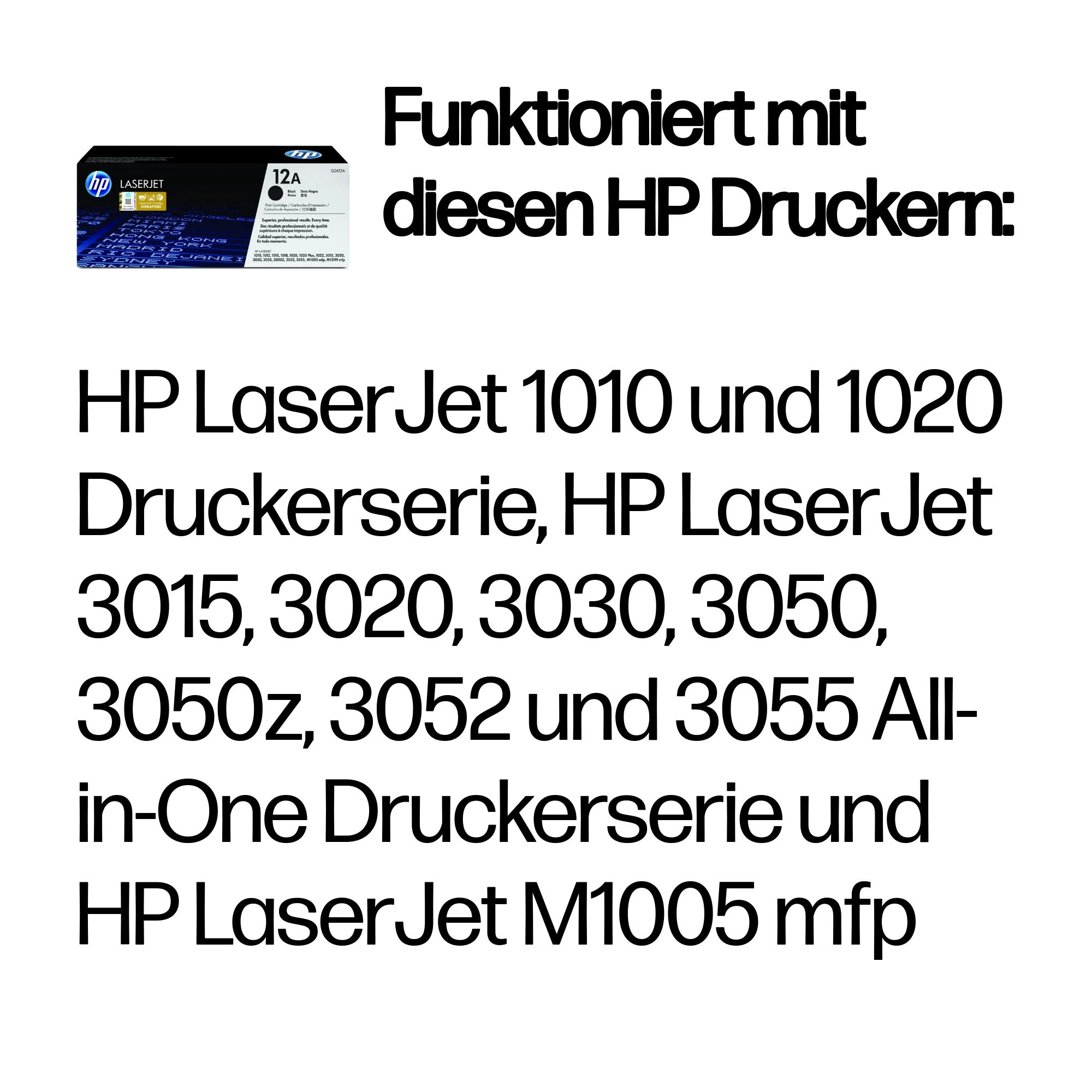 Nr. 12 A (2.000 S.) Toner schwarz