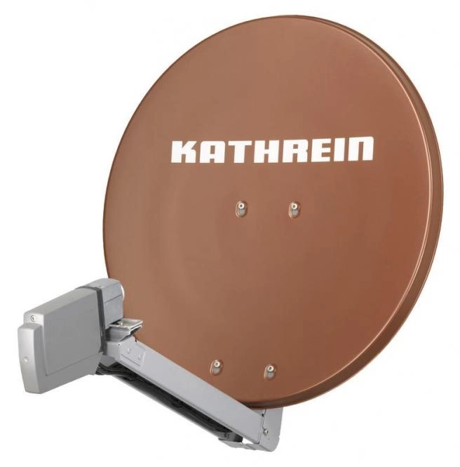CAS 80 Satelliten-Reflektor rot/braun