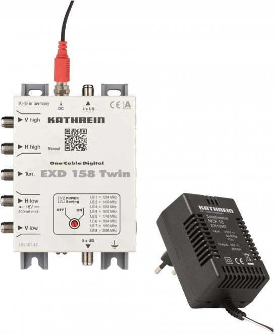 EXD 158 Twin Einkabel-Multischalter