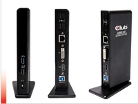 USB 3.0 Dual Display Dockingstation schwarz