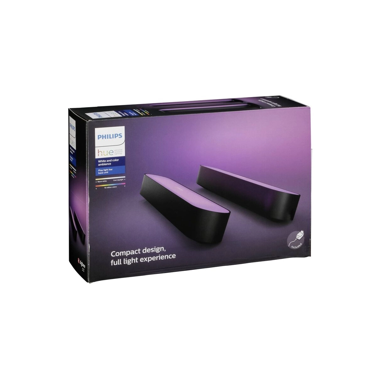 Hue Play Lightbar (2 St.) Stimmungsleuchte schwarz
