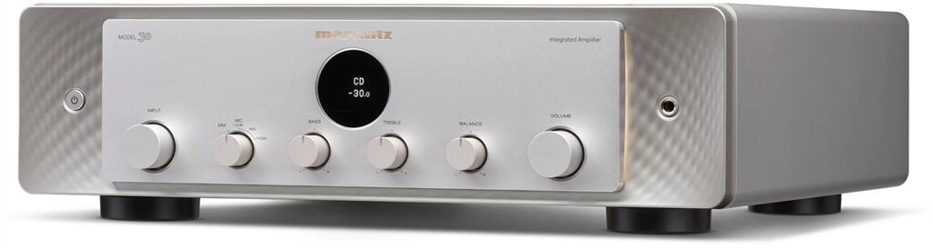 Model 30 Vollverstärker silber/gold