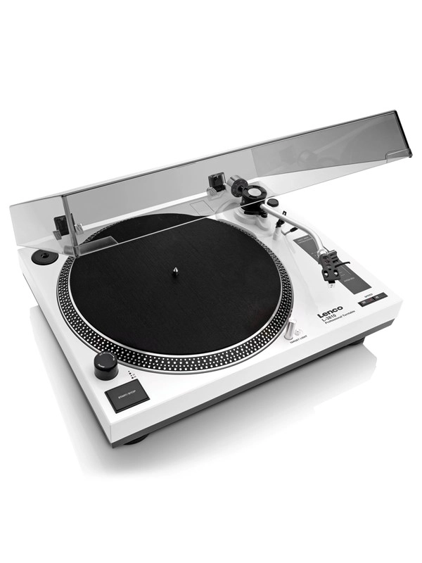 L-3810WH Plattenspieler mit USB-Anschluss weiß