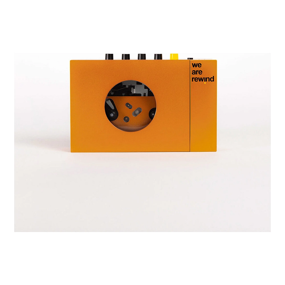 Serge Kassettenspieler-/Rekorder mit Bluetooth orange