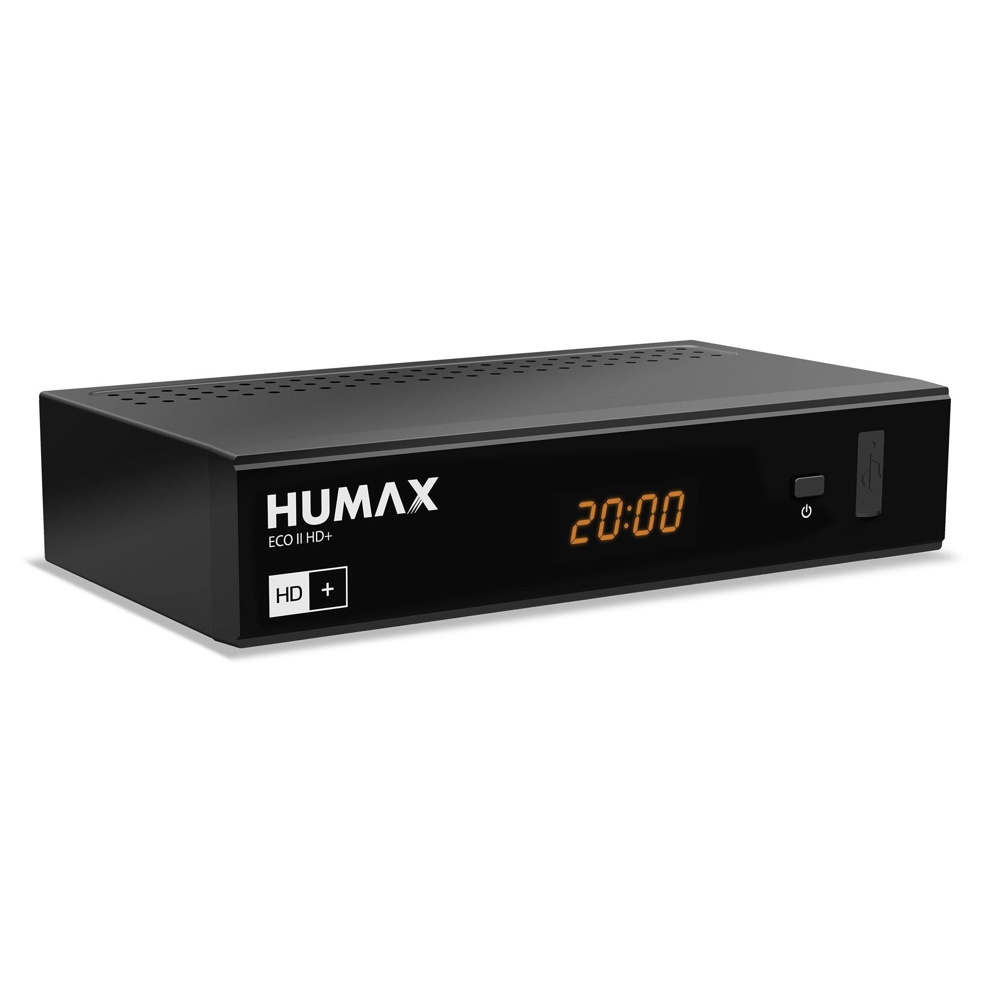 Eco II HD+ HDTV Sat-Receiver schwarz