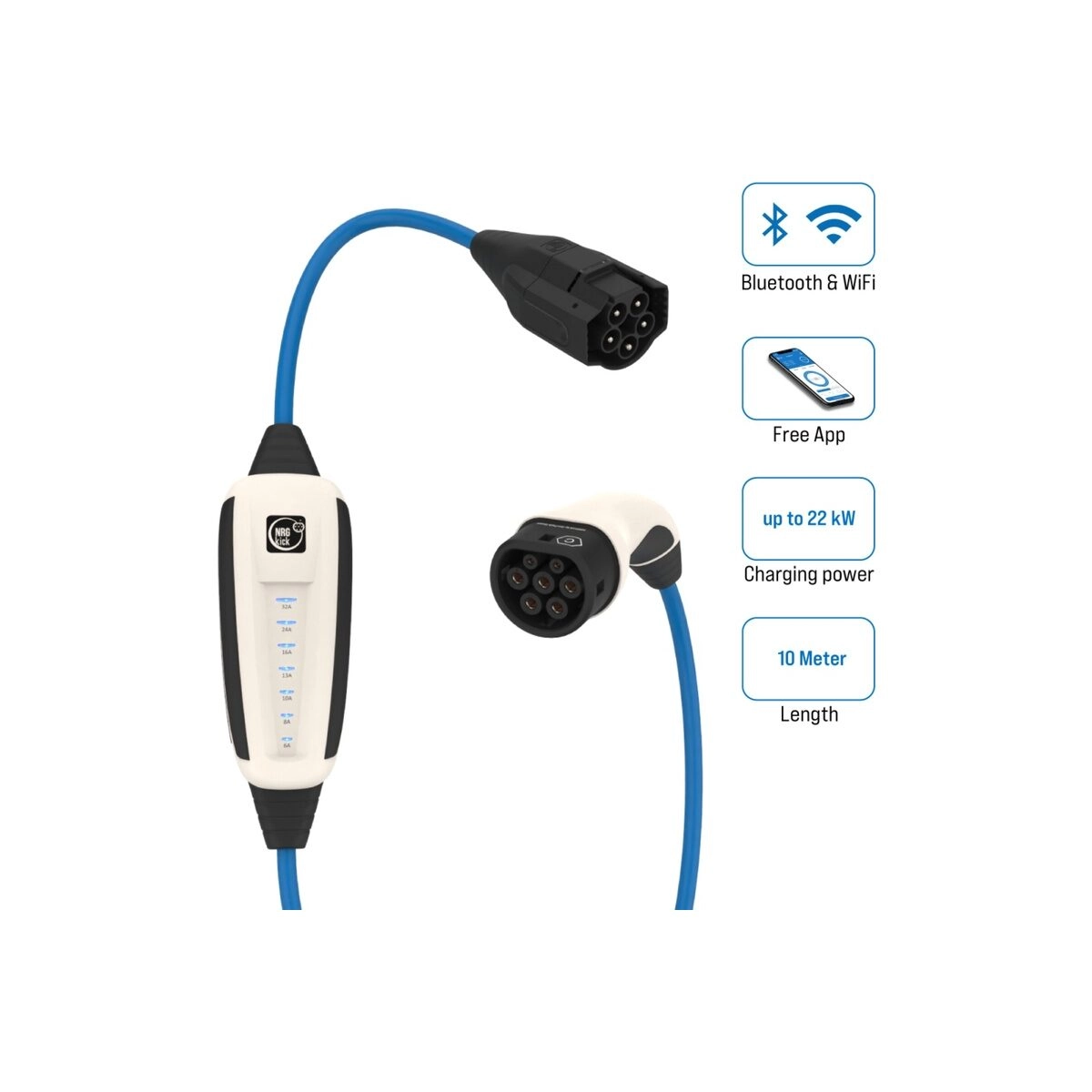 Pure Standard WLAN 32A (10m) Ladestation/Wallbox