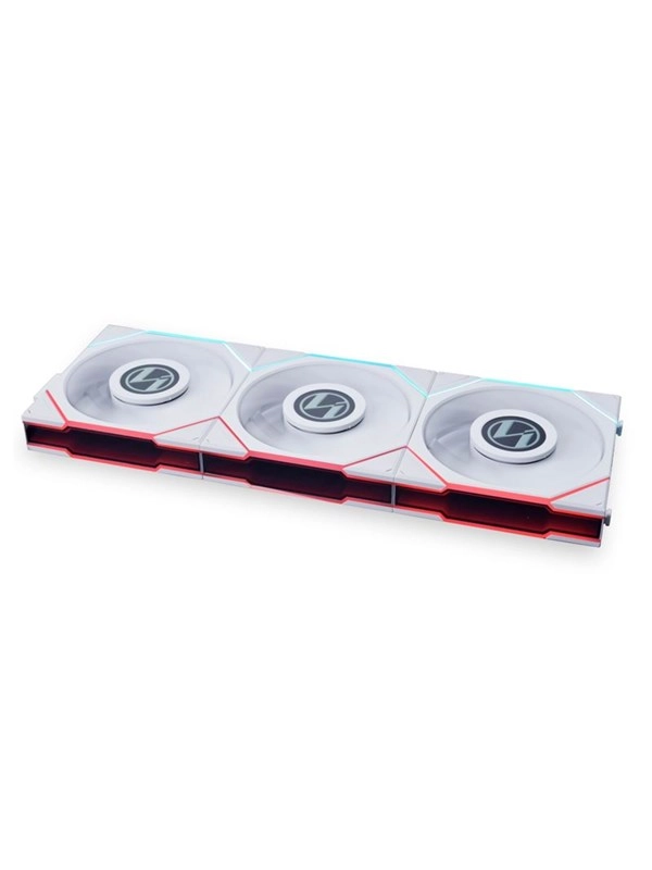 TL LCD 3er Pack Lüfter inkl. Controller weiß