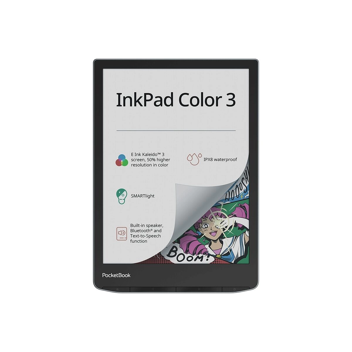 InkPad Color 3 E-Book Reader stormy sea