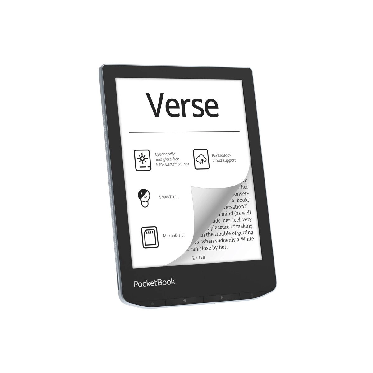 Verse E-Book Reader bright blue