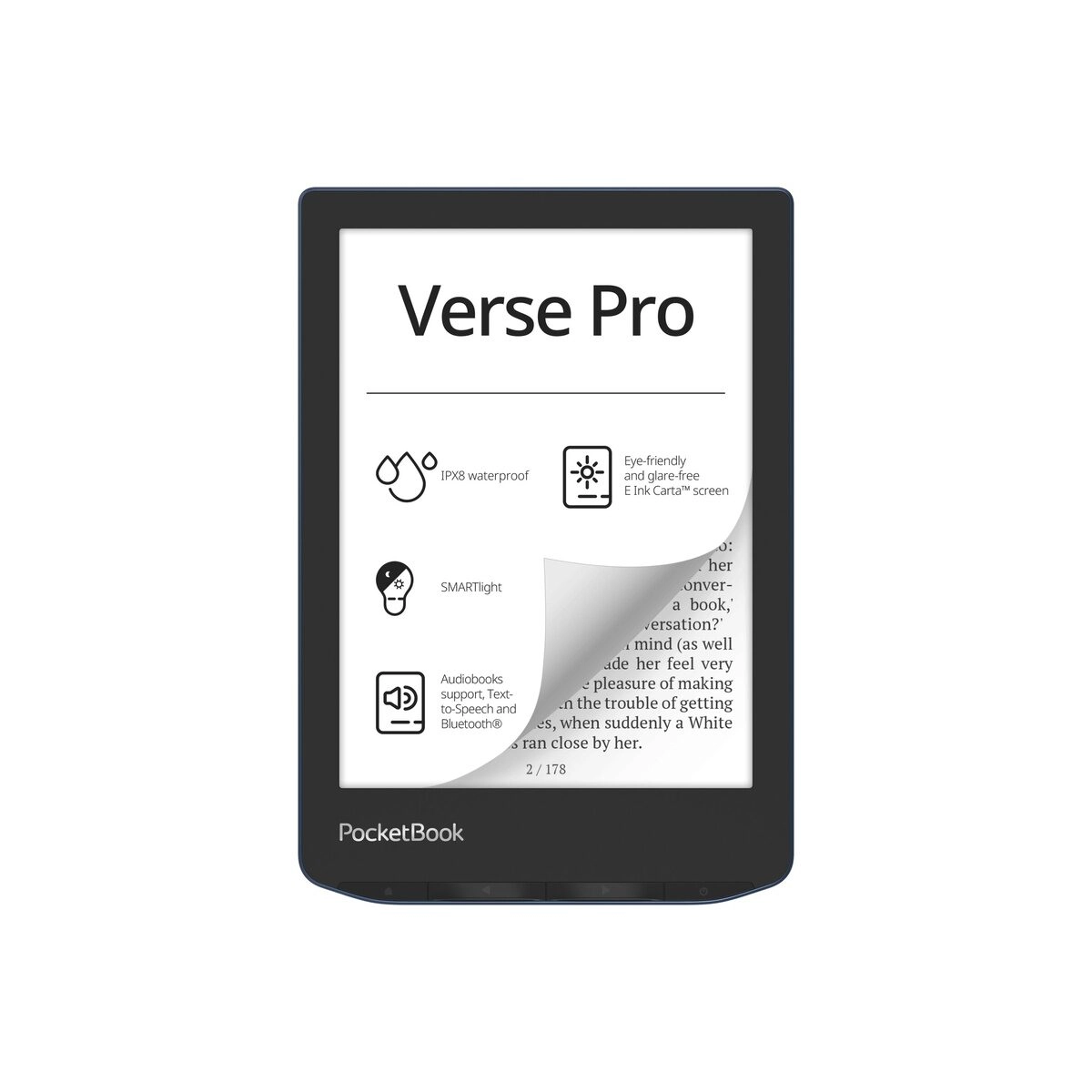 Verse Pro E-Book Reader azure