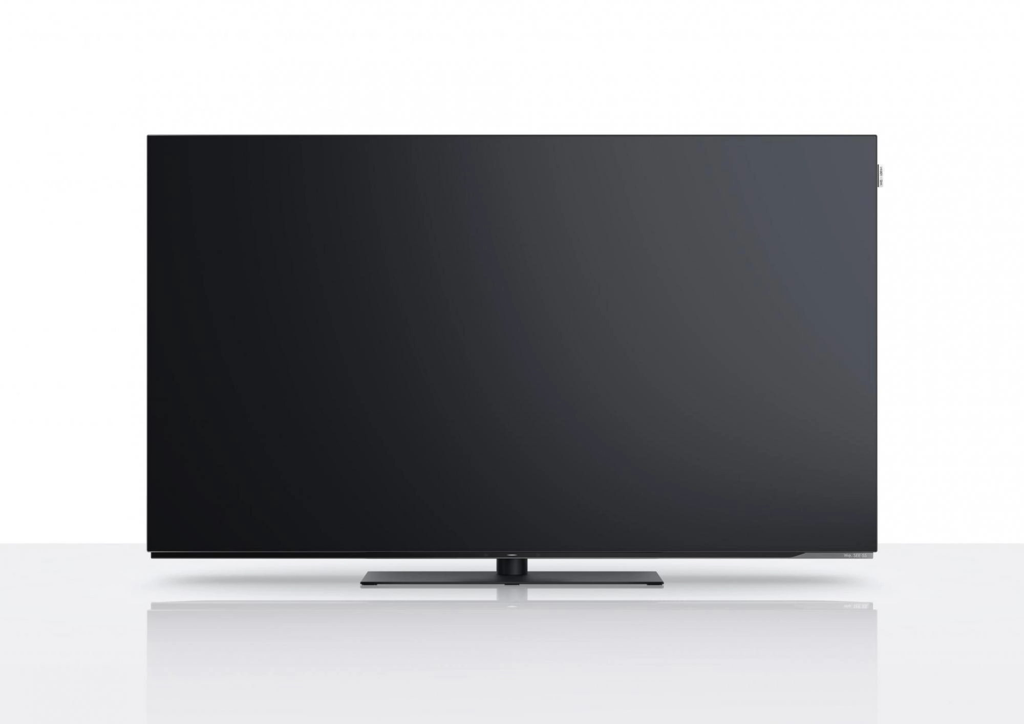 We. SEE 55 oled 139 cm (55") OLED-TV coal black, 4K Ultra HD, Smart-TV, 120 Hz, DVB-T2/DVB-C/DVB-S2, Sprachsteuerung