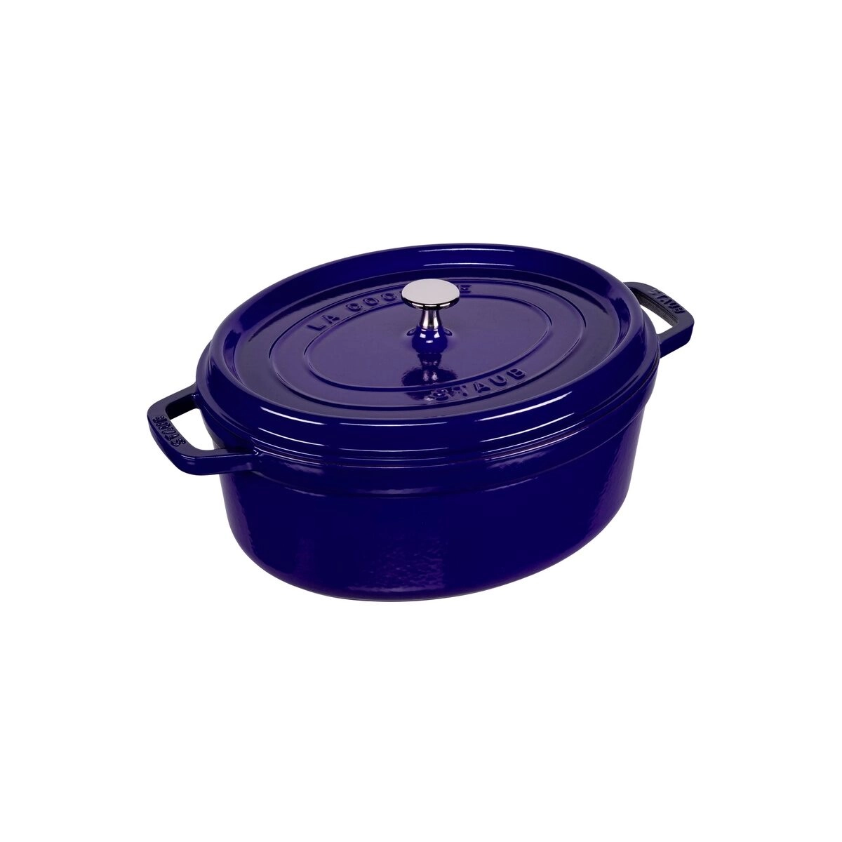 La Cocotte Oval (31cm) dunkelblau