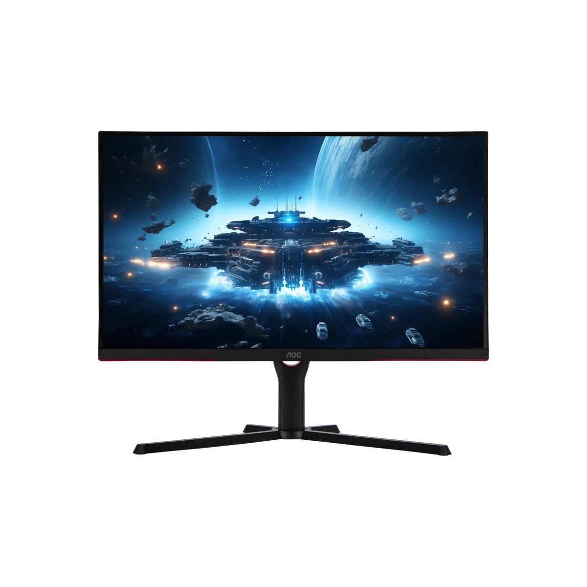 Q27G3XMN/BK 69 cm (27") Mini LED Gaming Monitor schwarz/rot, Widescreen QHD (2560x1440), 1 ms Reaktionszeit