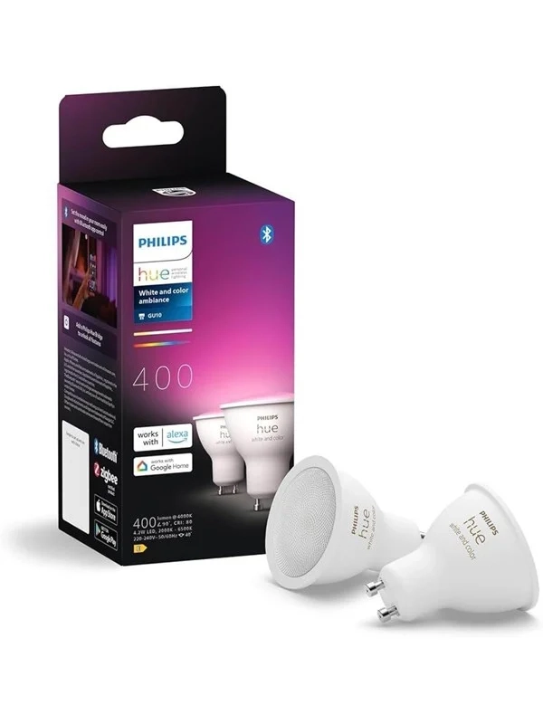 Hue WCA 4.2W GU10 2er Pack LED-Reflektor