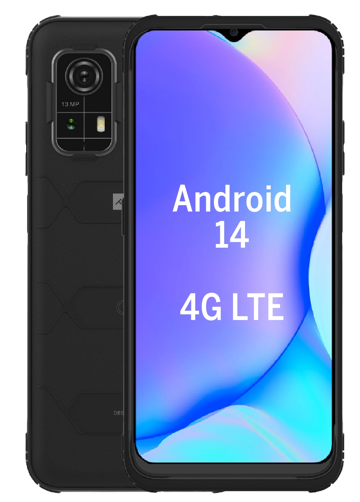 H Max (128GB) Smartphone schwarz, 4 GB RAM, 13 MP Kamera, 6,56 Zoll Display, LTE, Android