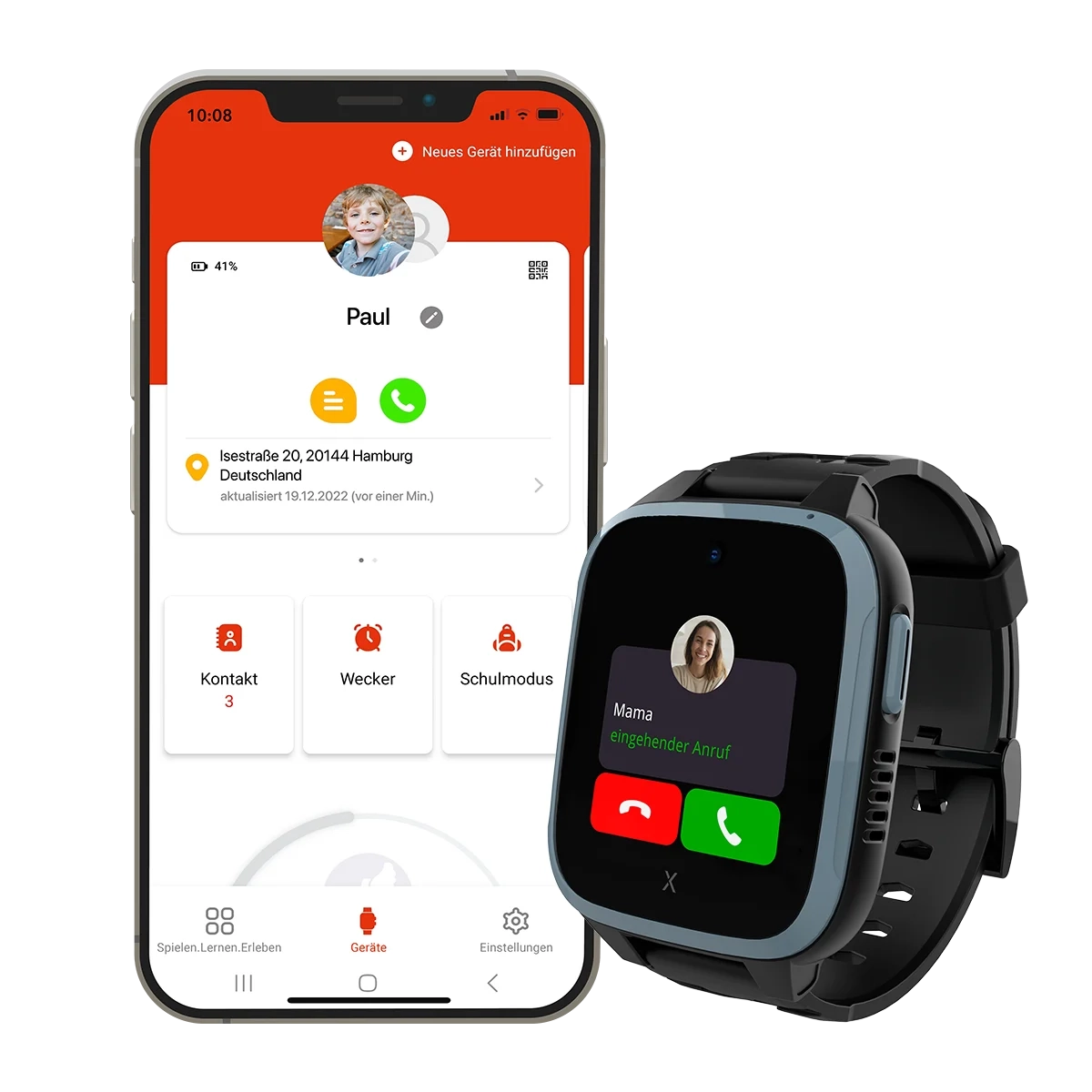 XGO3 2nd Gen Smartwatch schwarz