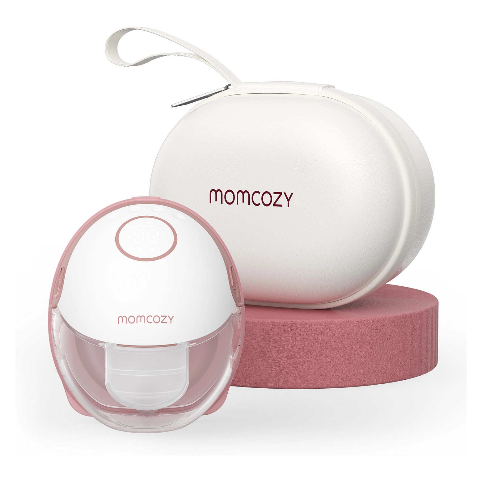 M6 Mobile Milch Pumpe Einzeln Maroon