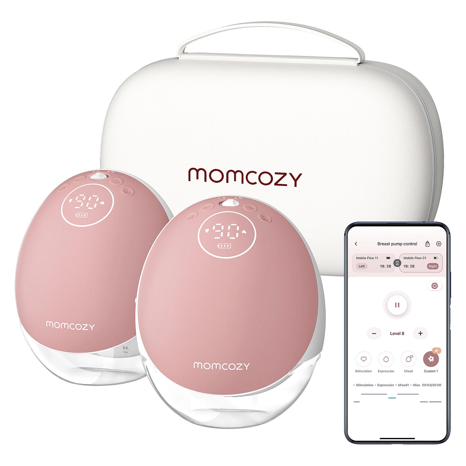 M9 Mobile Milch Pumpe Doppelt