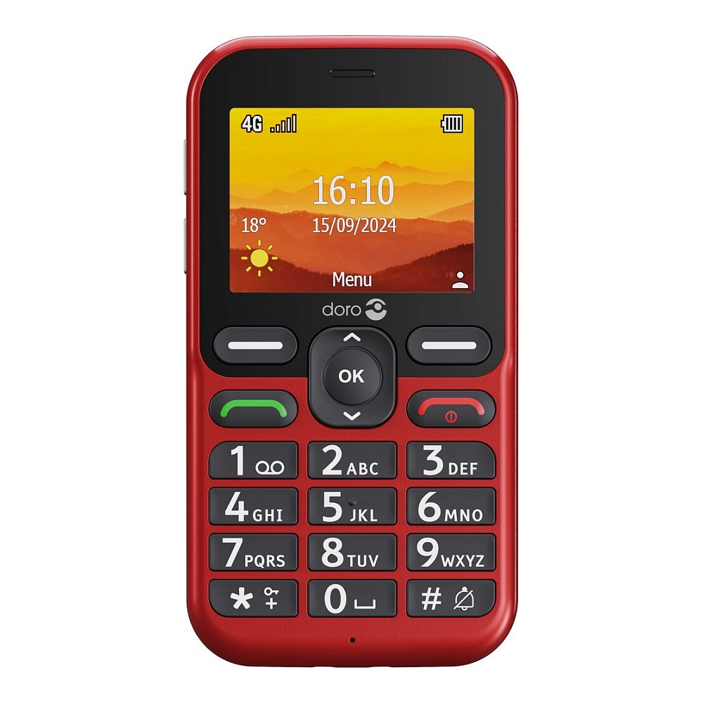 Leva L10 Seniorenhandy rot