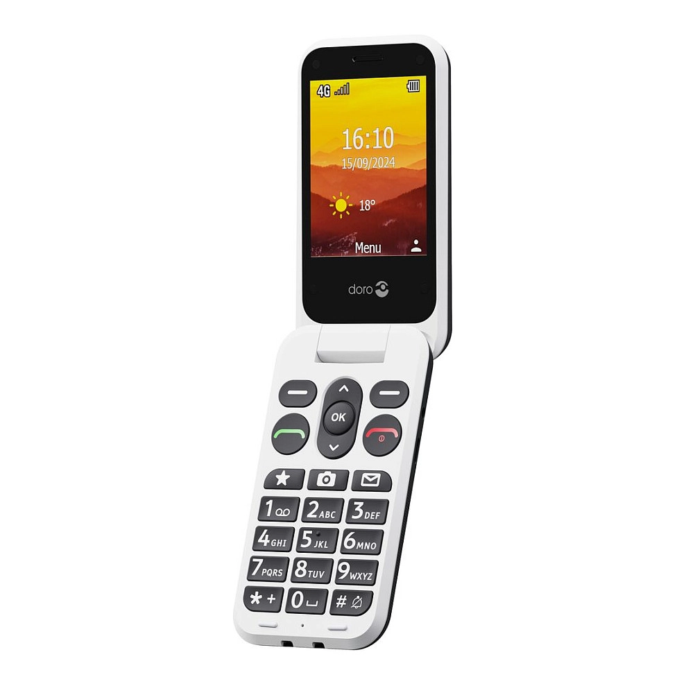 Leva L20 Seniorenhandy schwarz/weiß
