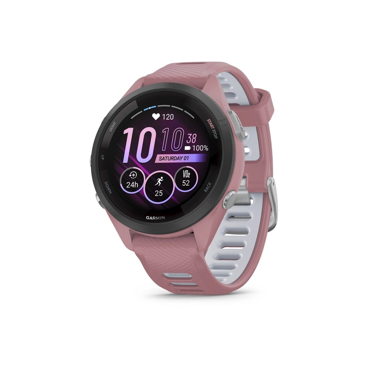 Forerunner 265S (42mm) Sportuhr altrosa/steinweiß