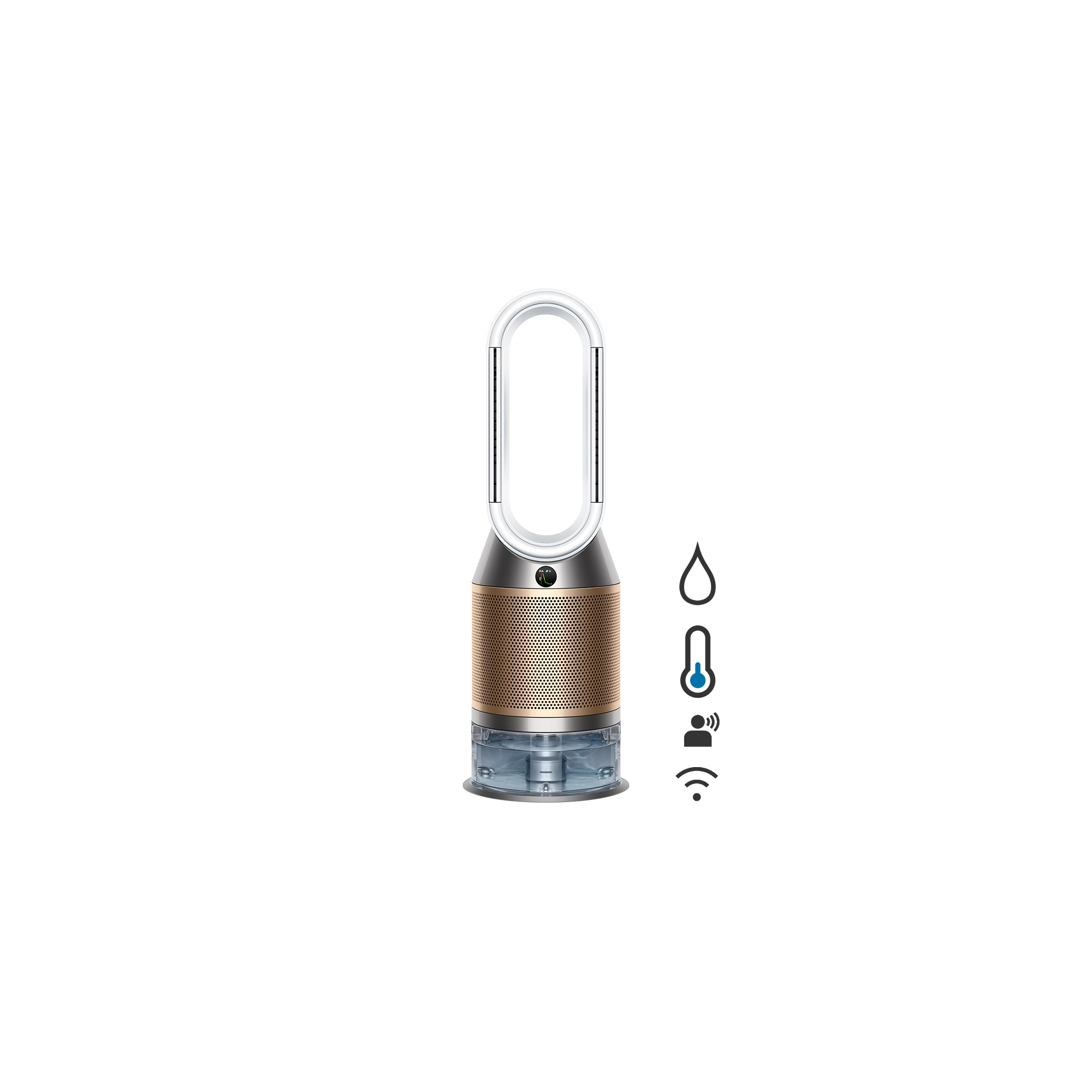 Purifier Humidify + Cool PH2 De-Nox Luftreiniger und Befeuchter weiß/gold