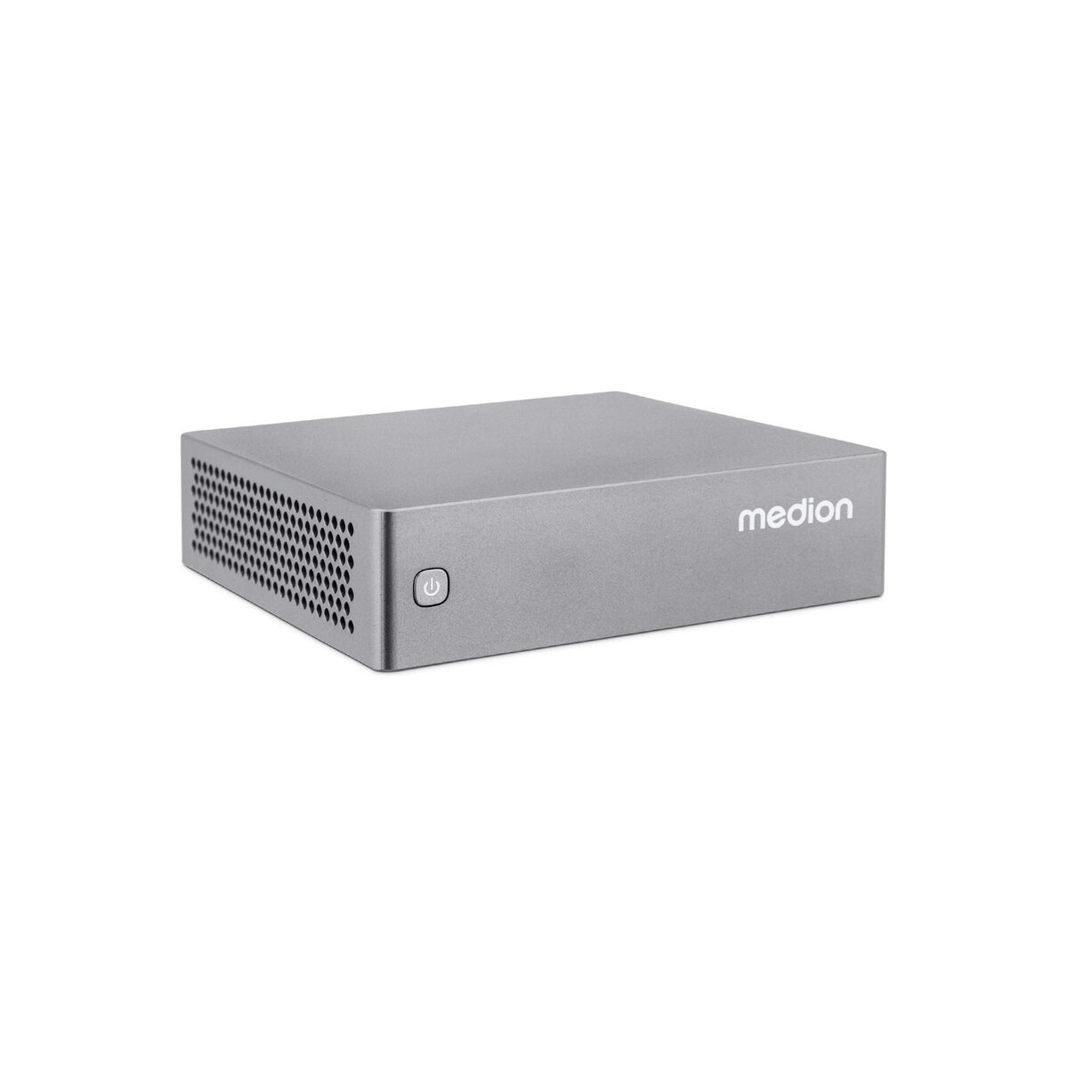 S06 (MD35385) Mini PC silber, Intel Core i3, 8 GB RAM, 512 GB SSD, Intel UHD Graphics für 13. Gen., Windows 11, Wi-Fi 6 (802.11ax)