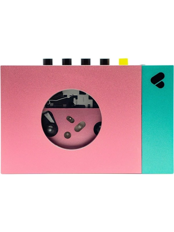 Edith Kassettenspieler-/Rekorder mit Bluetooth pink