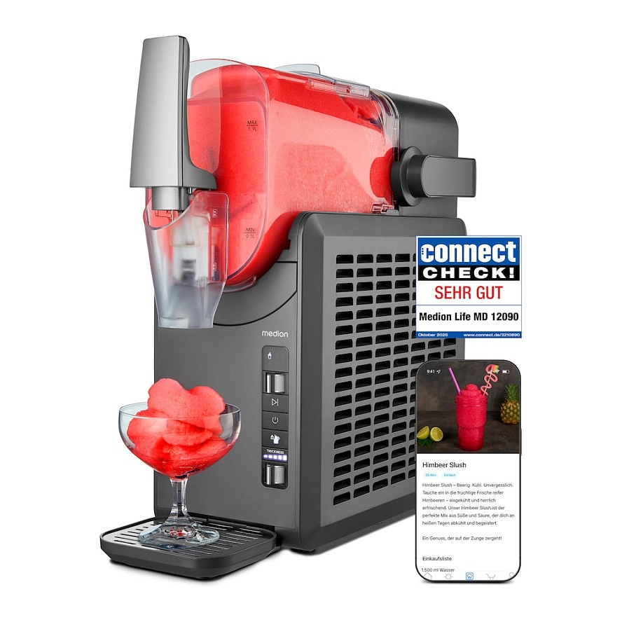 MD12090 Slush-Eismaschine grau