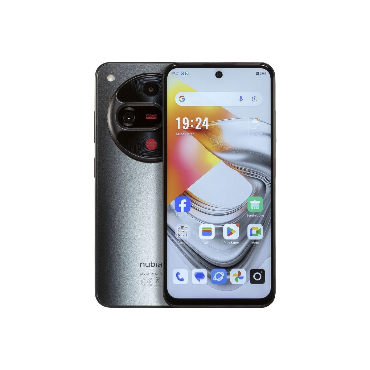 Focus 2 5G (8GB+256GB) Smartphone schwarz, 108 MP Kamera, 6,7 Zoll Display, 44,3 Std. Akku, Android