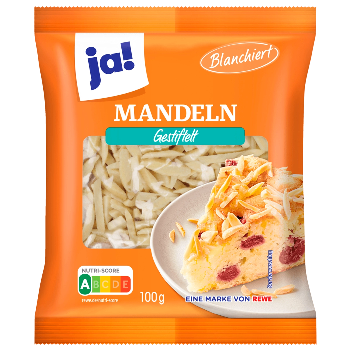 ja! Mandeln gestiftelt 100g