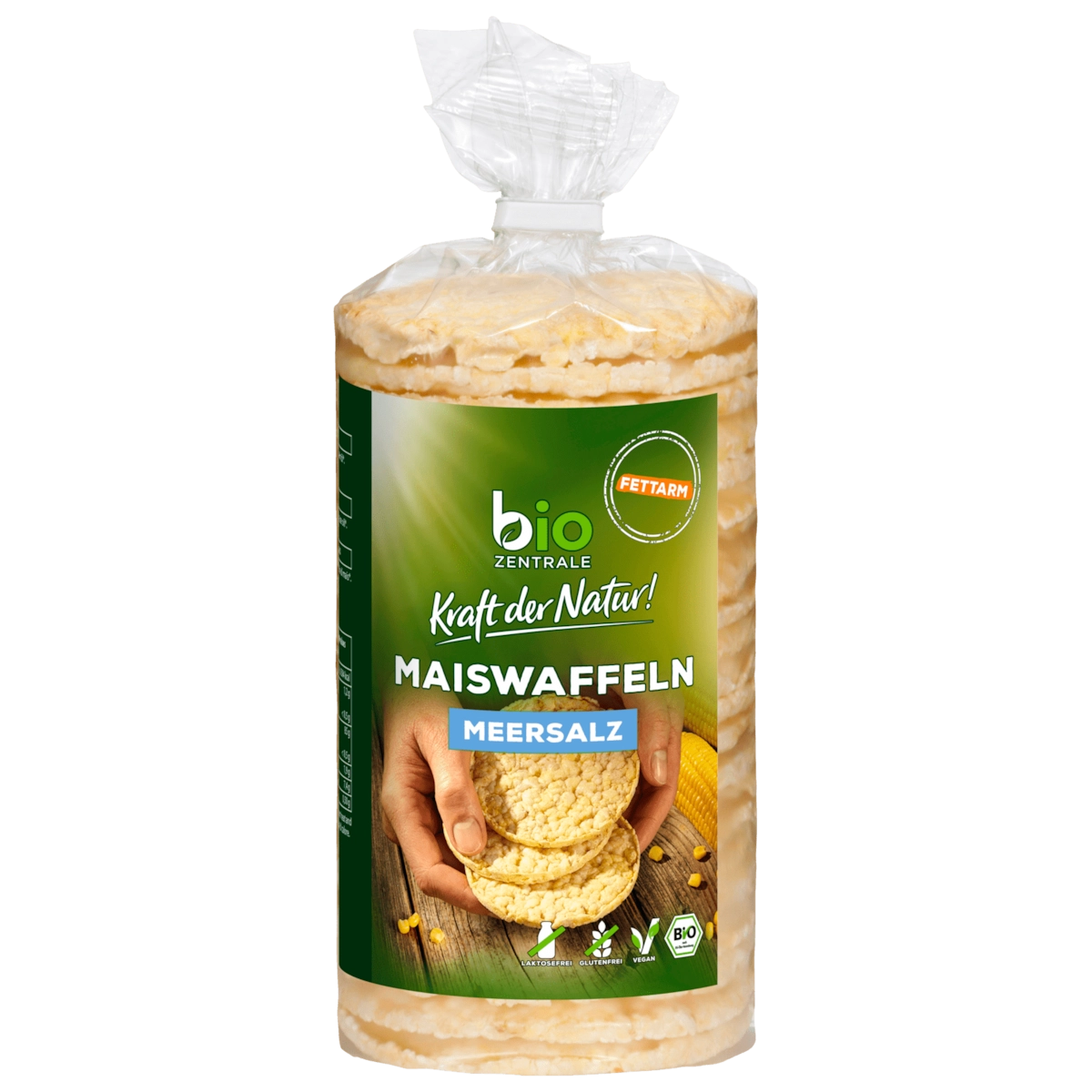 Biozentrale Bio Maiswaffeln Meersalz 120g