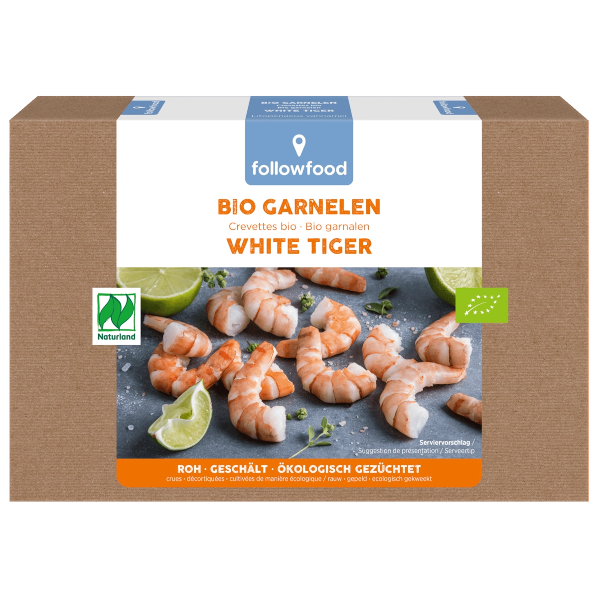 followfish Bio-Garnelen 160g