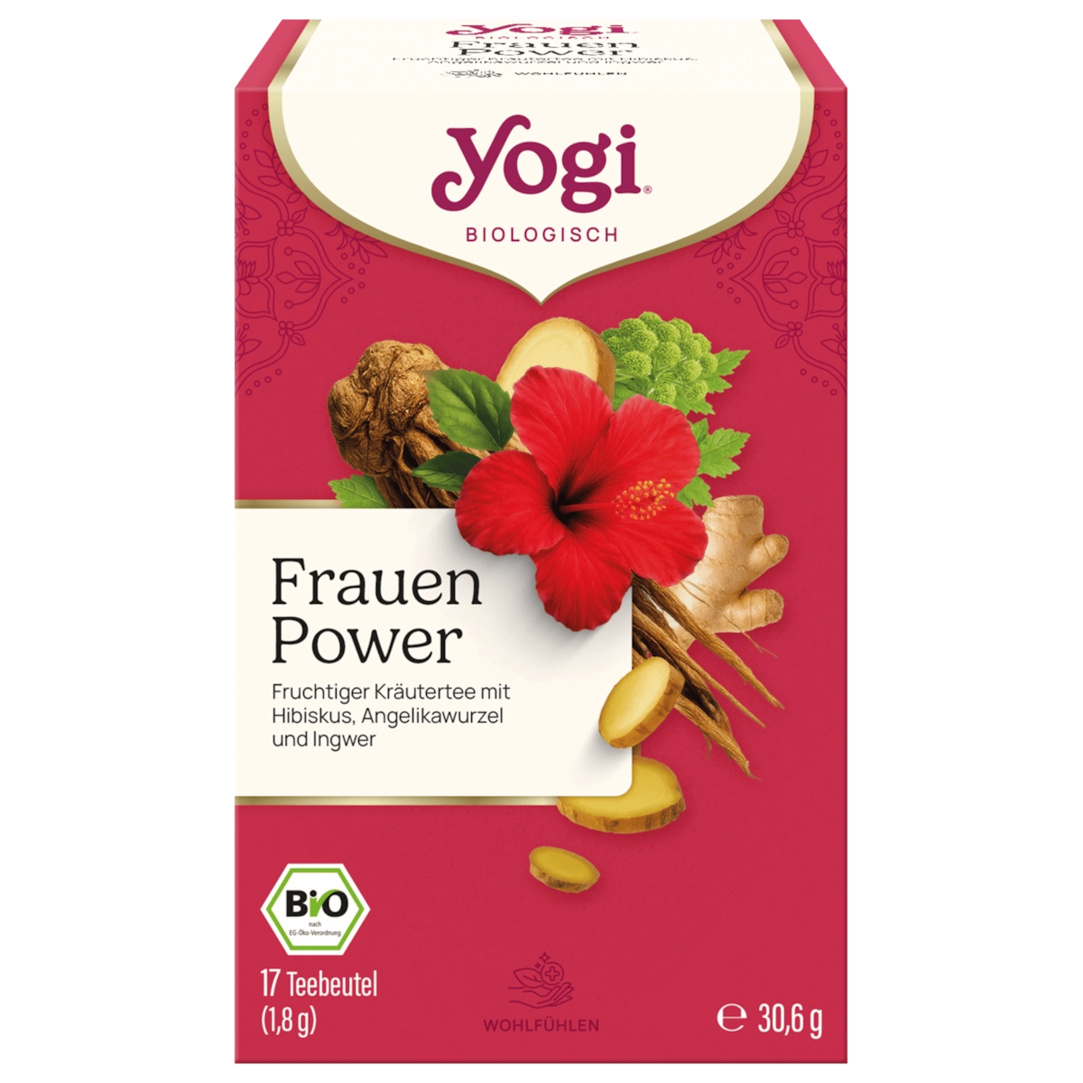 Yogi Tea Bio Tee Frauen Power 30,6g 17 Beutel