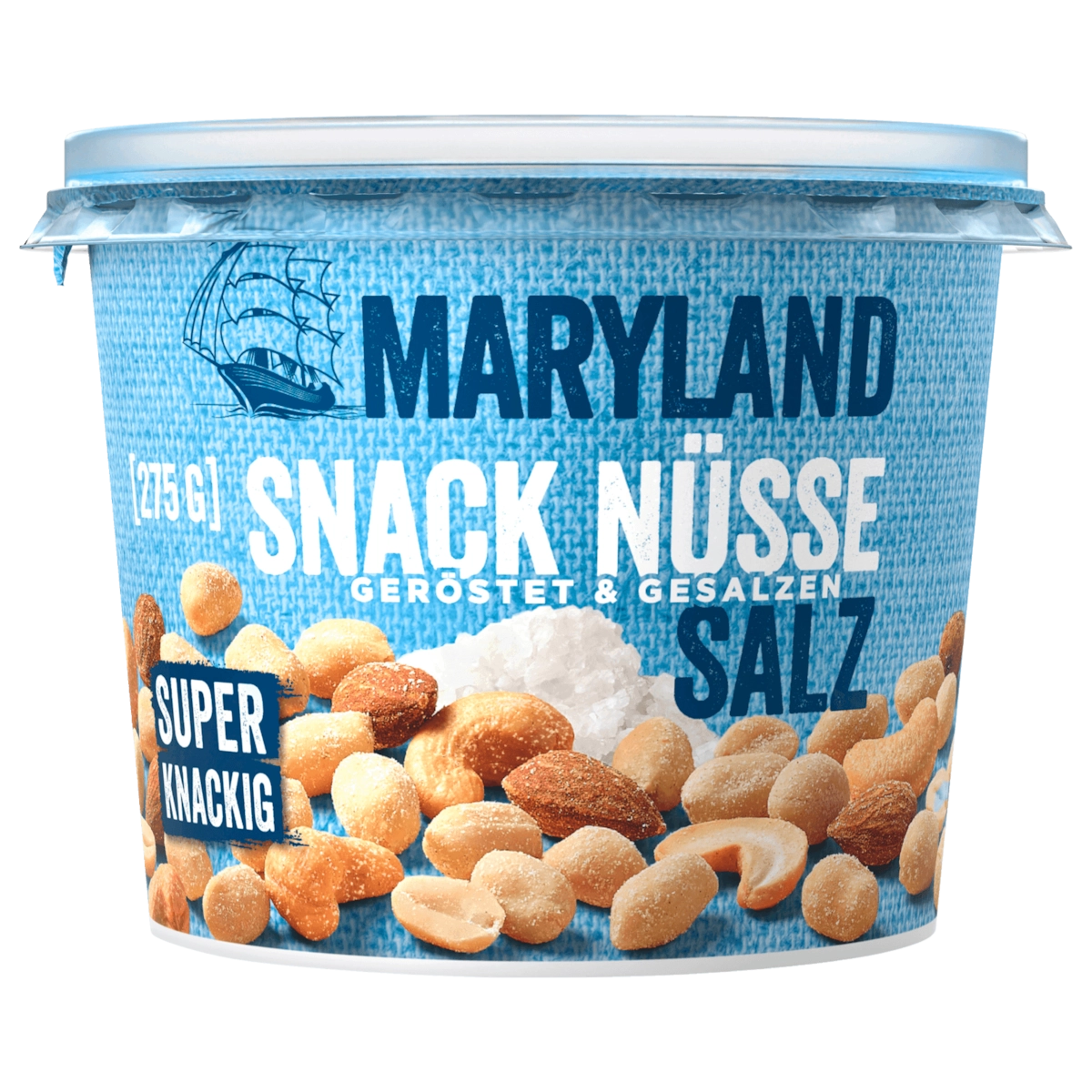 Maryland Snack Nüsse geröstet & gesalzen 275g